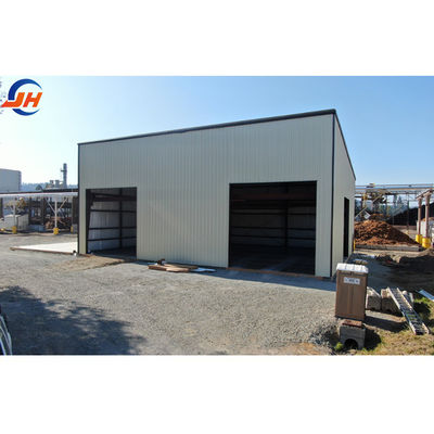 Armazém de estrutura de aço pré-fabricado leve para centro de logística e distribuição