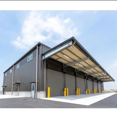 Materiais de construção para armazenagem de estruturas pré-fabricadas de aço para uso comercial e agrícola