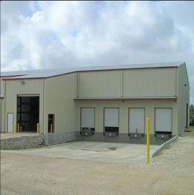 Serviço de processamento de cortes Armazenagem de fabricação estrutural de aço para indústria leve