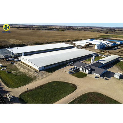 Edifício de armazém modular pré-fabricado personalizado com oficina de aço Q235/Q345B