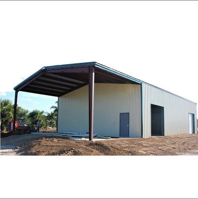 Serviço de processamento de cortes Armazenagem de fabricação estrutural de aço para indústria leve