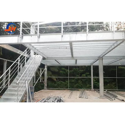 Construção de estruturas de aço leve de vários andares com estruturas de estruturas de estrutura de aço e metal