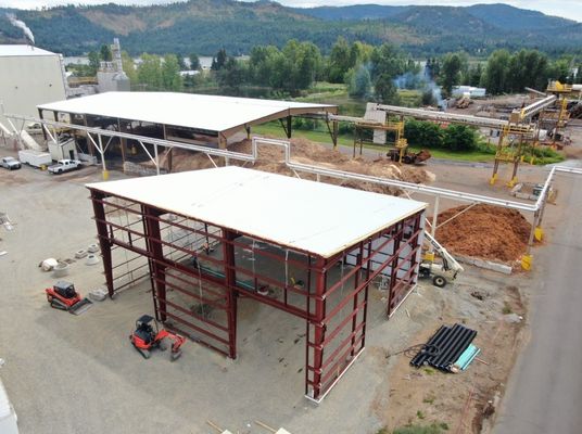 Materiais essenciais para edifícios de estruturas de aço
