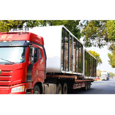 Planos padrão Casa de contêineres pré-fabricada Casa para transporte e armazenamento padrão