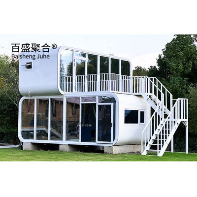 Vila 20ft 40ft Outdoor Moderna Popular Casa Prefabricada Casa Pequena Casa Móvel Casa de Trabalho Escritório Pod Apple Cabin