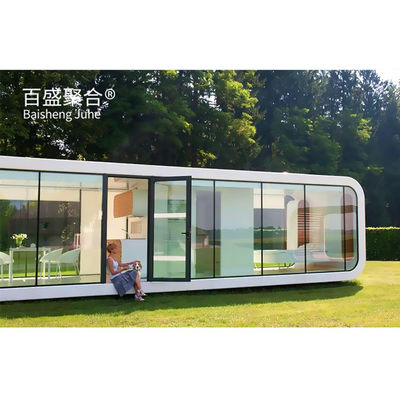 Vila 20ft 40ft Outdoor Moderna Popular Casa Prefabricada Casa Pequena Casa Móvel Casa de Trabalho Escritório Pod Apple Cabin