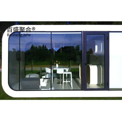 Vila 20ft 40ft Outdoor Moderna Popular Casa Prefabricada Casa Pequena Casa Móvel Casa de Trabalho Escritório Pod Apple Cabin