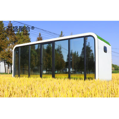 Vila 20ft 40ft Outdoor Moderna Popular Casa Prefabricada Casa Pequena Casa Móvel Casa de Trabalho Escritório Pod Apple Cabin