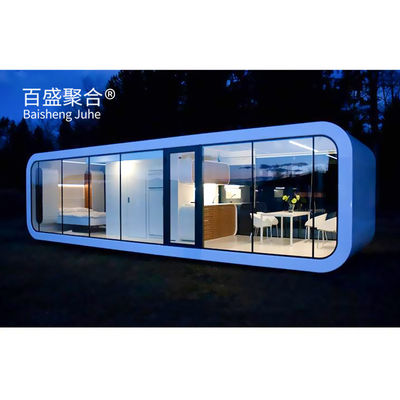 Villa Apple Capsule House Eco Friendly Prefab Modular Home para acampar e hospedagem em hotel