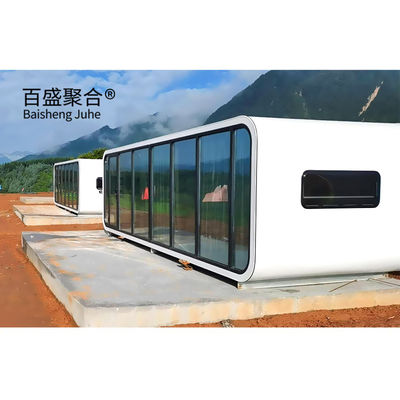Villa Apple Capsule House Eco Friendly Prefab Modular Home para acampar e hospedagem em hotel