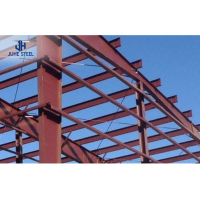 Construção de aço leve para armazéns pré-fabricados