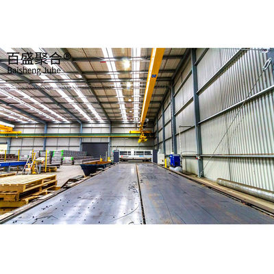 Armazém de estruturas pré-fabricadas de aço acessível com estrutura principal de aço leve Q345 Q235