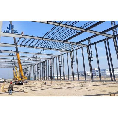 Estrutura de aço de estrutura de aço em forma de H Edifícios de depósito