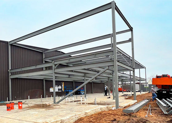 Purlin C.Z Forma de canal de aço pré-fabricado Hall Design para construção de oficinas de aço