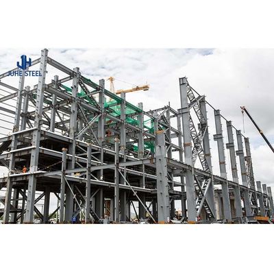 Quadro principal de aço leve Q345 Q235 Estrutura de aço pré-fabricada