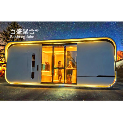 Quadro de aço galvanizado Escritório Casa pré-fabricada Cabana de maçã para viver e trabalhar