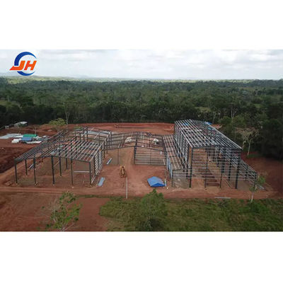 Fácil montagem Metal Prefabricado Galvanizado Estrutura de Aço Oficina para Construção Rápida