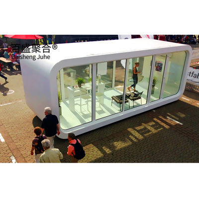 Casa de quiosque Maçã 20Ft 40Ft Quadro de aço galvanizado exterior Cabine de escritório pré-fabricada moderna