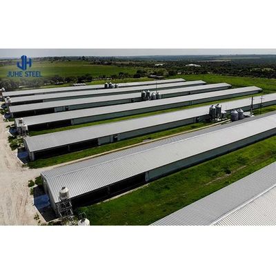 Purlin C.Z Forma de aço Canal Estrutura de aço Casa de frango para avicultura