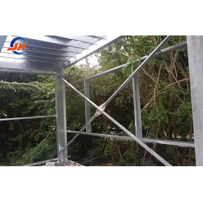 Oficina de estruturas de aço para a construção fácil de edifícios metálicos pré-fabricados personalizados