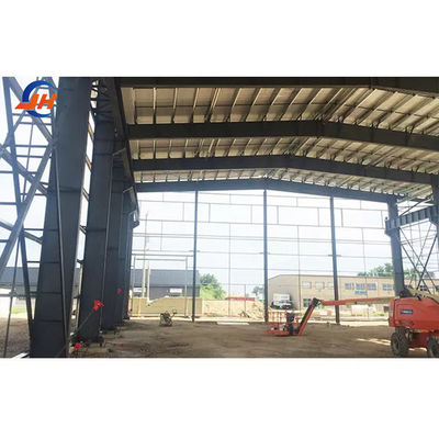Oficina de estruturas de aço para a construção fácil de edifícios metálicos pré-fabricados personalizados