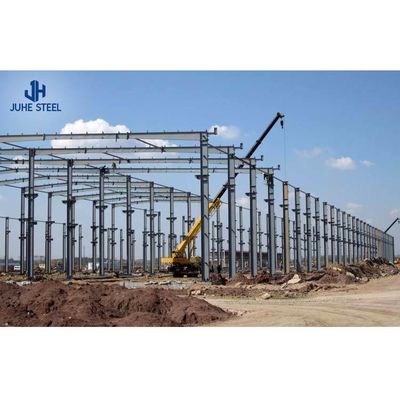 Porta Construção Armazém Estrutura de aço leve Estrutura de aço pré-fabricada Unidades de armazenamento