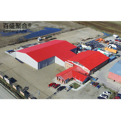 Prefabricated Steel Warehouse with Q235/Q235B/Q355/Q355B Light Steel Structure Frame (Framas de estrutura de aço leve)
