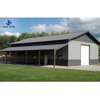 Construção de estruturas de aço de feixe H Q235 pesado pré-fabricado isolado para alojamento de porcos