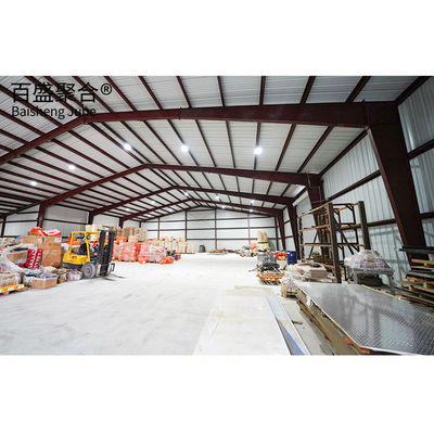 Prefabricated Steel Warehouse with Q235/Q235B/Q355/Q355B Light Steel Structure Frame (Framas de estrutura de aço leve)
