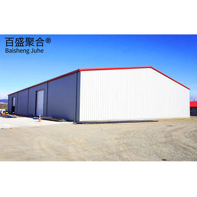 Prefabricated Steel Warehouse with Q235/Q235B/Q355/Q355B Light Steel Structure Frame (Framas de estrutura de aço leve)