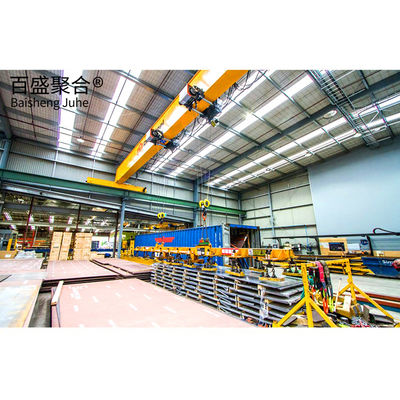 Estrutura de aço pré-fabricada de armazenamento móvel reforçado de larga distância para serviço de processamento de perfuração