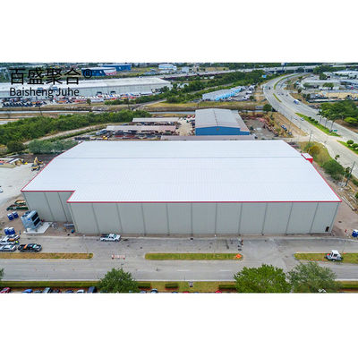 Prefabricated Steel Warehouse with Q235/Q235B/Q355/Q355B Light Steel Structure Frame (Framas de estrutura de aço leve)