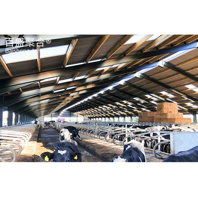 Serviço de corte Q235 Aço de baixo carbono Cabana móvel de cultivo para frango, porco, cabra e vaca