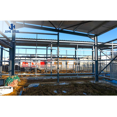 Q355 Q235B Traças H de aço estrutural laminado a quente para oficina de estruturas de aço de grande envergadura