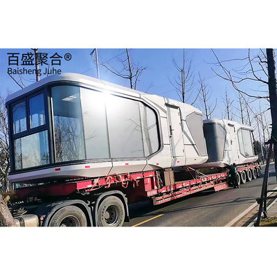 Prefabricado Container Casas Impermeável Capsule House OEM ODM