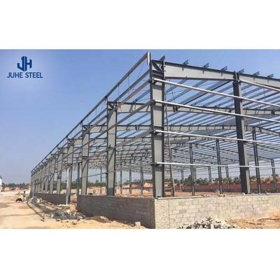 Estrutura de aço de grande envergadura Quadro de fábrica Prefabricados preços de armazém em aplicação de armazenagem