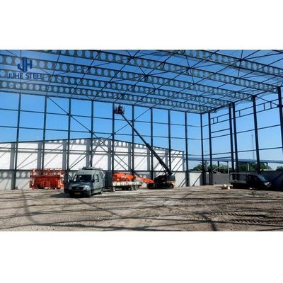 Estrutura de aço de grande envergadura Quadro de fábrica Prefabricados preços de armazém em aplicação de armazenagem