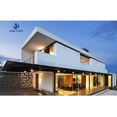 Estrutura de aço pré-fabricada personalizada Edifício de hotel de dois andares Construção