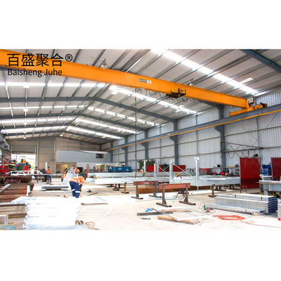 Construção de estruturas de aço pré-fabricadas resistentes ao vento, grau leve Q235 Q355B