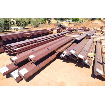 Armazém comercial Kit de construção de aço de ferro vermelho Aço de baixo carbono Q235 Q345