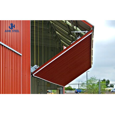 Construção de ginásios de alto nível utilizando estrutura de aço de fabricação pré-fabricada