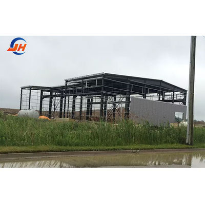 Fabricação de estruturas de aço Construção Galvanizado Largo Espaço