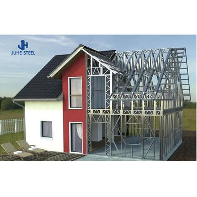 Q235Q345 Estrutura de aço Casa pré-fabricada com instalação rápida e material de baixo carbono