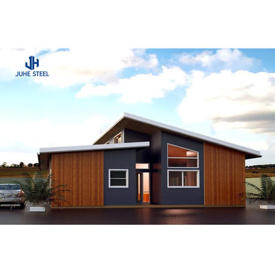 Q235Q345 Estrutura de aço Casa pré-fabricada com instalação rápida e material de baixo carbono