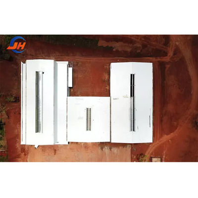 Construtor de estruturas pré-fabricadas de aço, leve e fácil de instalar
