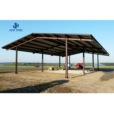 Conjunto pré-fabricado de estaleiros de postes estrutura de aço armazém oficina de galpão agrícola