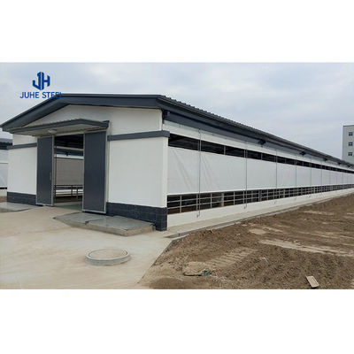 Casa de aço de folha única para abrigos de gado em edifícios agrícolas de metal