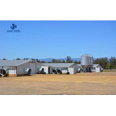AiSi padrão de solda de vacas leiteiras casa de galpão de fazenda com processamento personalizado