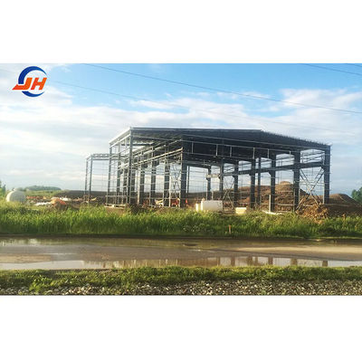 Grau Q345 Q235 Construção de armazenagem pré-fabricada em aço leve