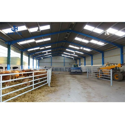 Casas pré-fabricadas para vacas/bovinos/caprinos/ovinos com estrutura principal de vigas de aço em forma de H